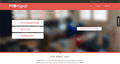 Desktop Screenshot of monipal.com